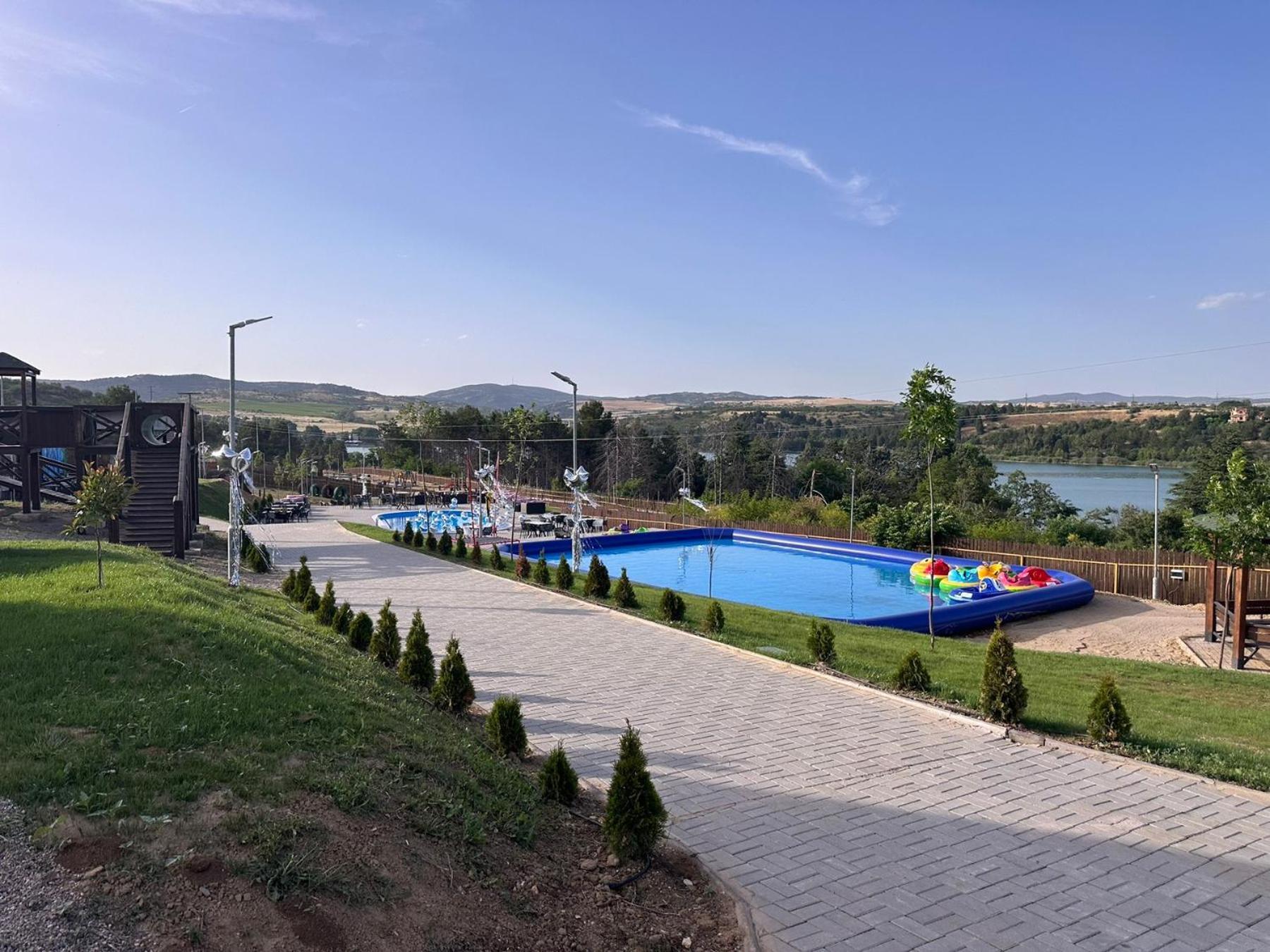 Eco Camp Lake Mladost Veles Buitenkant foto