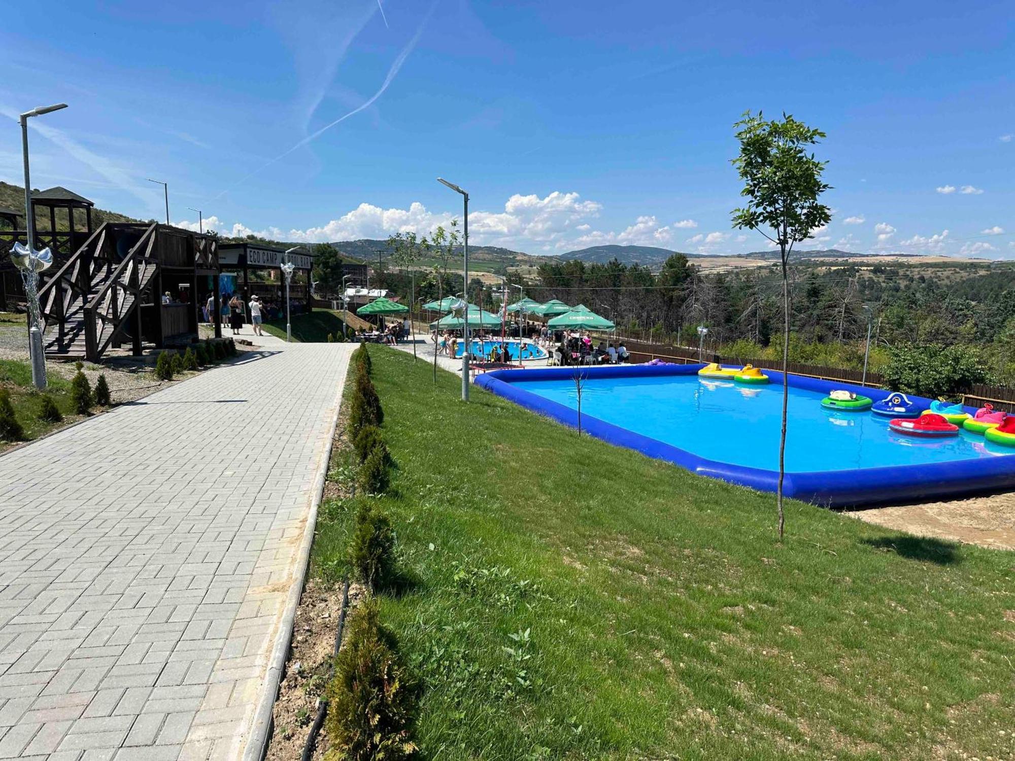 Eco Camp Lake Mladost Veles Buitenkant foto