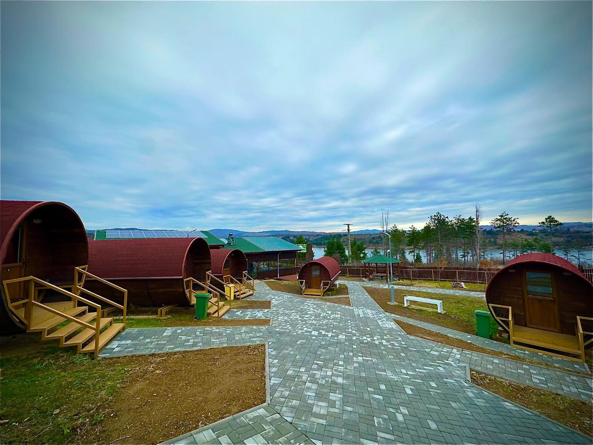 Eco Camp Lake Mladost Veles Buitenkant foto
